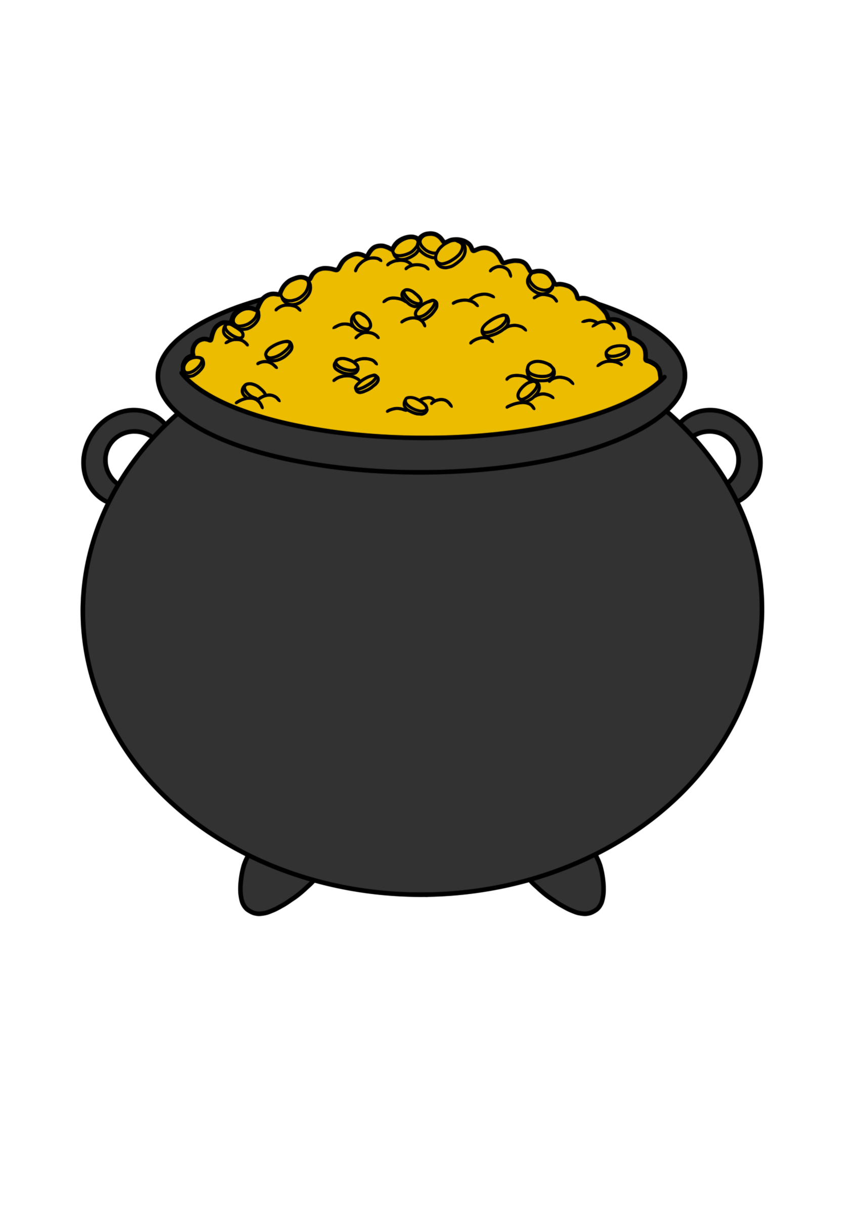 Pot of gold color